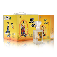 [酒厂自营]北大仓君妃酒50度酱香型白酒410ml*4瓶 盒酒箱装 四大美人酒