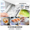 [美的出品]美的出品华凌518自动制冰双系统双循环 60cm超薄零嵌法式多门家用电冰箱 HR-518WUFIPZ雾隐白