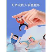 儿童叠叠乐大力士平衡叠叠高亲子互动游戏积木男孩女宝层层叠罗汉 36人偶+6球+游戏指南册[袋装]