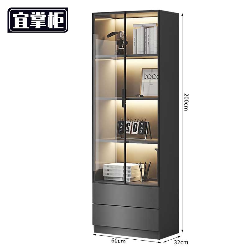 宜掌柜 单门 书柜高清大图