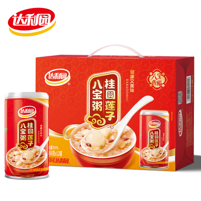 达利园八宝粥桂圆莲子粥360g*12箱装