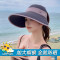 Bonnie&Toni 防晒帽女夏季2025新款遮阳户外遮脸防紫外线大帽檐