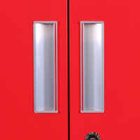 尔迈 消防柜微型消防站消防工具展示柜应急柜 1200*390*1600 含器材