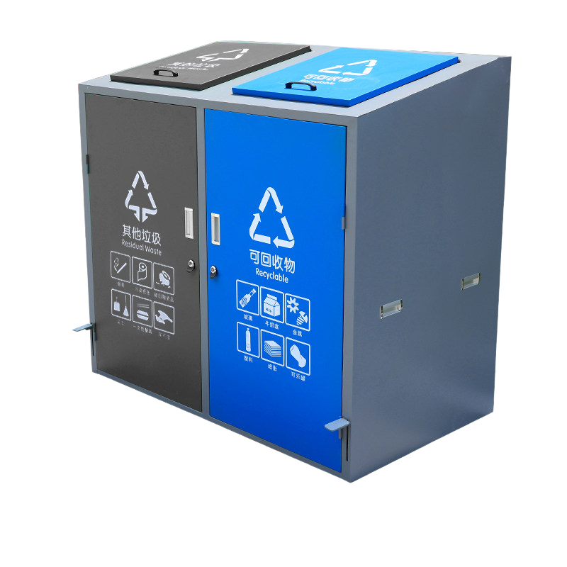 鋆珑 二分类垃圾桶 JLSFL02 个高清大图