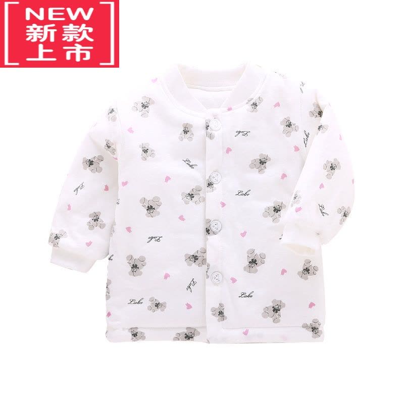 可莉允婴儿棉衣棉服上衣夹棉内胆女童宝宝棉袄冬季加厚男童儿童外套图片
