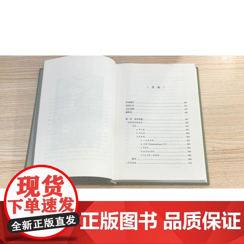 吠陀梵语语法 语音变格及变位 山东大学中文专刊 麦克唐纳著中西书局出版正版书籍语言文字古印度语古汉字通解图书高清大图