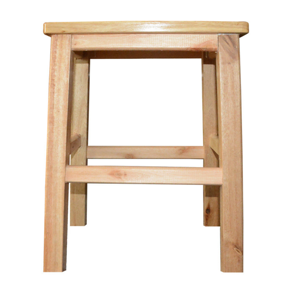 企购优品 实木方凳木 加厚餐桌凳 高45cm