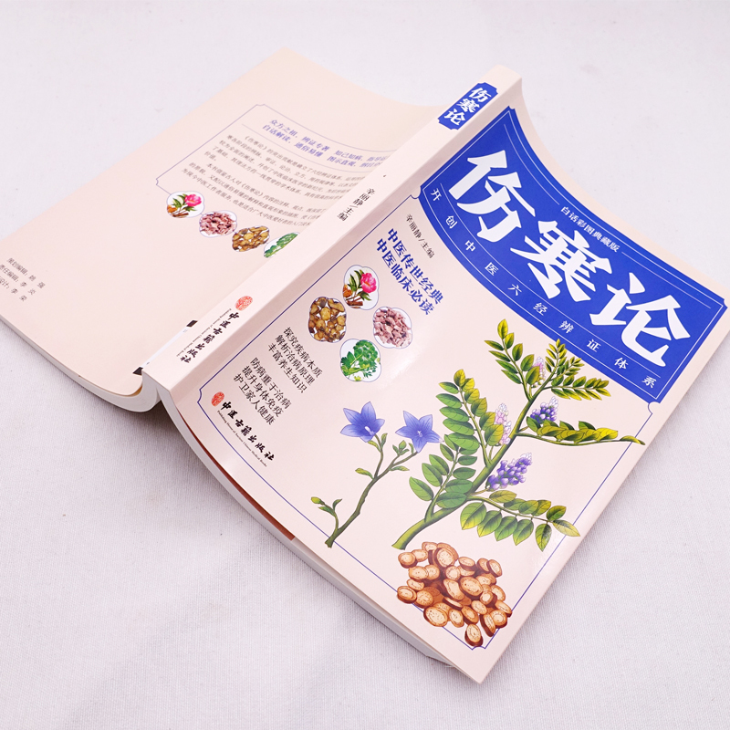 伤寒论 [正版]伤寒论张仲景原著中医书籍大全彩图典藏版含原文注释译文杂病论医药大全中医书籍中草药彩图大全书中医入门书籍中