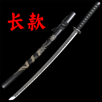 儒匠 入门级日本刀 武士刀 东洋刀 长刀 短刀 户外自卫防身军刀 村正妖刀 龙泉刀剑 成人 金属 动漫刀剑 未开刃