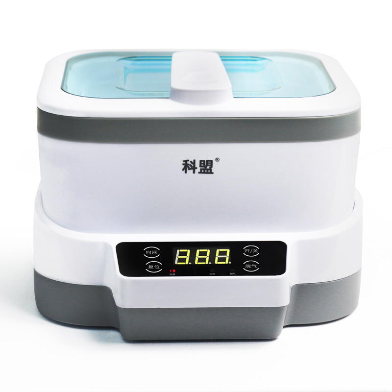 科盟KM-1200分体式超声波清洗机家用眼镜清洗机洗眼镜机首饰手表清洁机