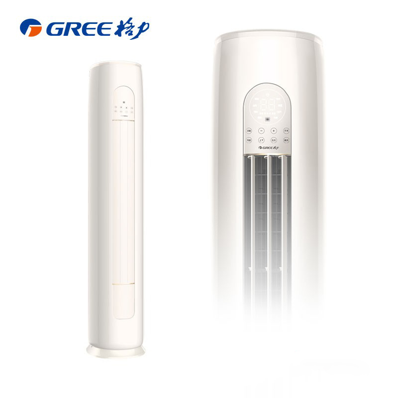 格力(GREE)空调KFR-72LW/NhGm3BAj云逸新能效变频节能3匹 三级能效高温自清洁 家用圆柱立柜式冷暖空调高清大图