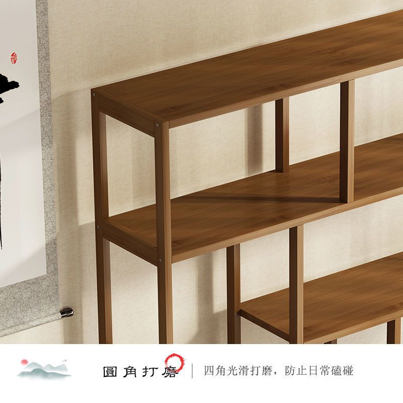 博古架中式实木多宝阁茶具茶叶架客厅展示柜古董摆件隔断架置物架