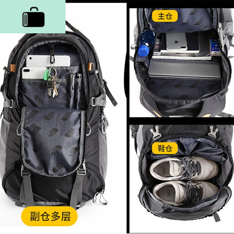 旅行包大容量女双肩休闲背包轻便防水旅游运动多功能男户外登山包NEW LAKE女士双肩包高清大图