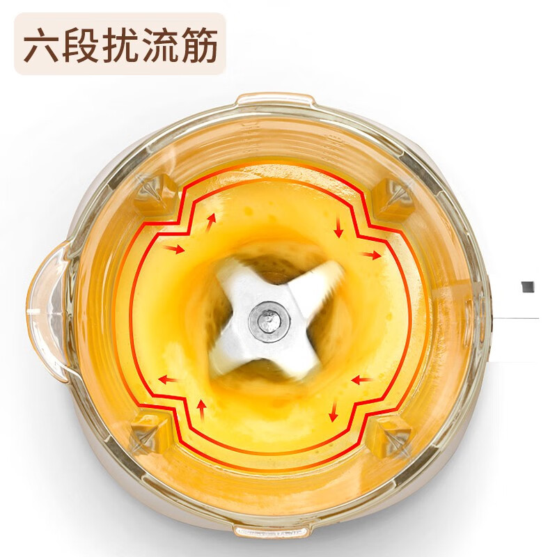 先科(SAST) 破壁机家用豆浆机智能预约料理机多功能果汁机绞肉机保温养生壶磨粉辅食机GM-100 白色