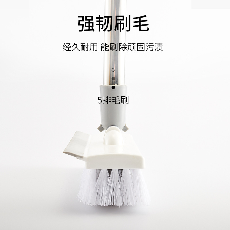 地刷卫生间酒店物业食堂刷地刷子长柄厕所浴室家用硬毛洗地神器清洁瓷砖地板刷