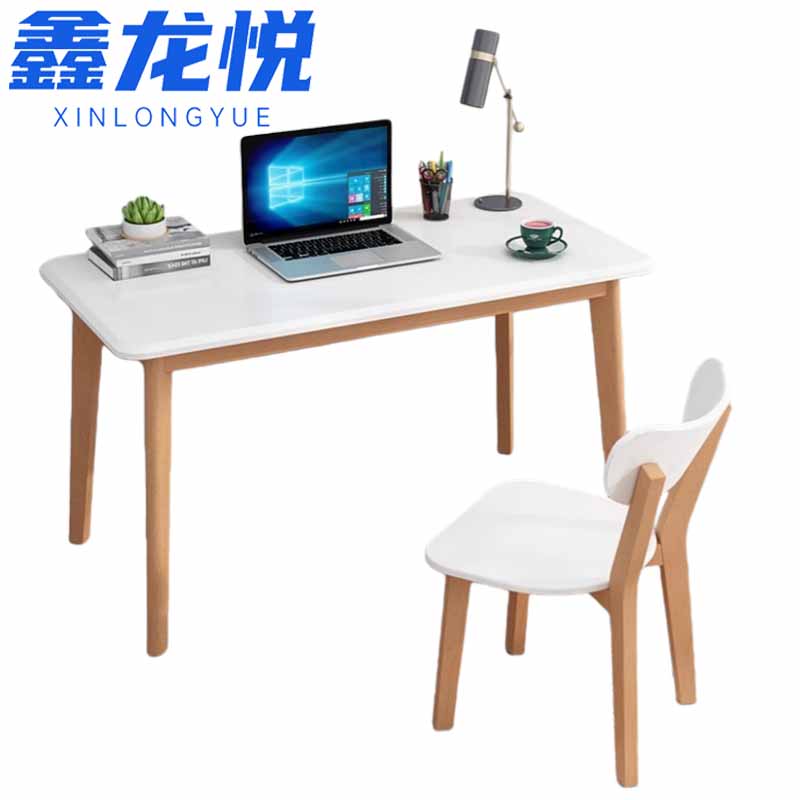 鑫龙悦 书桌椅140*50*75cm+椅子 套