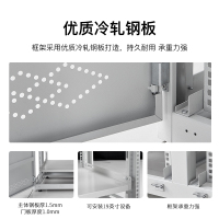 尔迈 机房操作台指挥调度台工控台中心控制监控桌 H系列三联