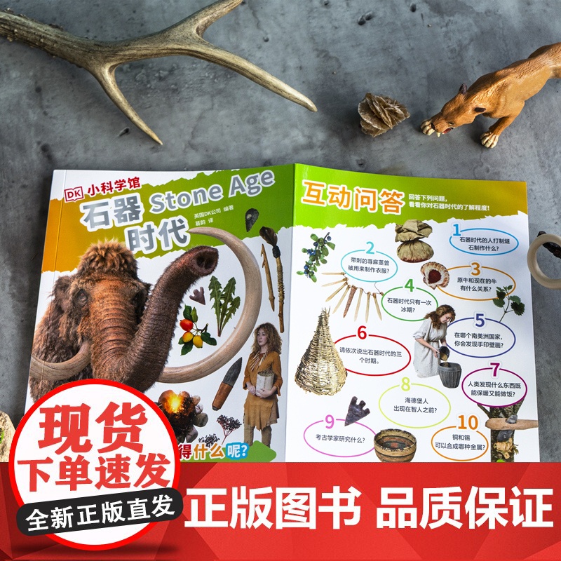 DK小科学馆·石器时代高清大图