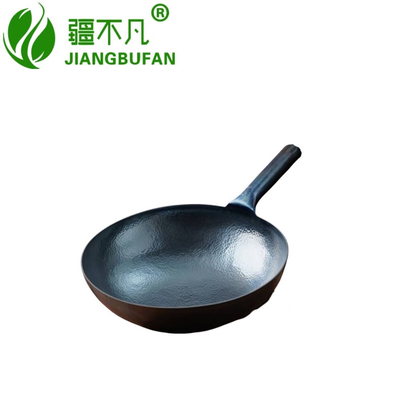 [疆不凡]单把炒菜铁锅 口径38cm/个