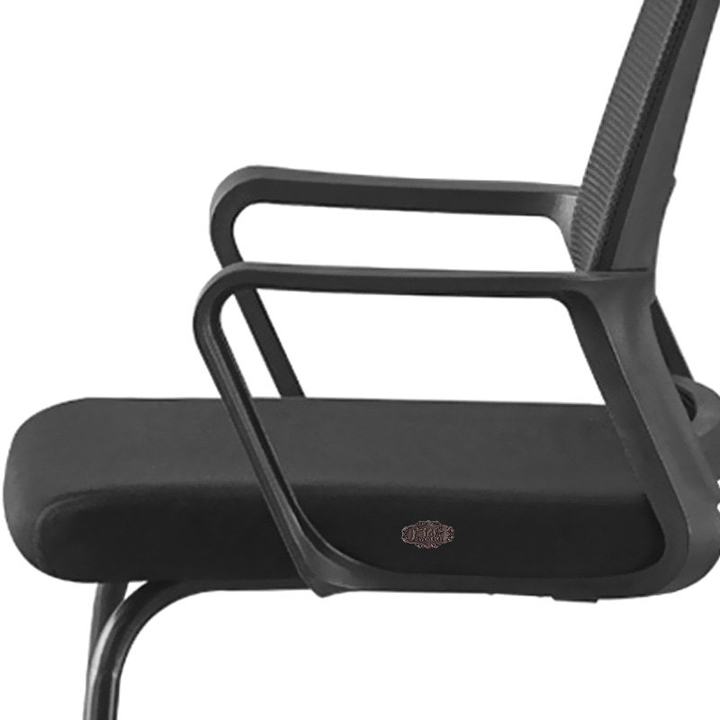 广亿隆办公椅洽谈椅会议椅培训椅弓形网布椅高清大图