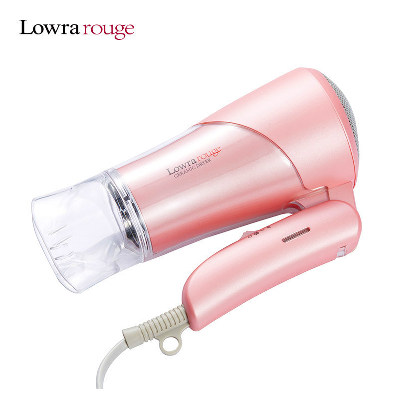 Lowra rouge罗拉家用出风口接近零辐射吹风机负离子母婴电吹风筒-樱花粉