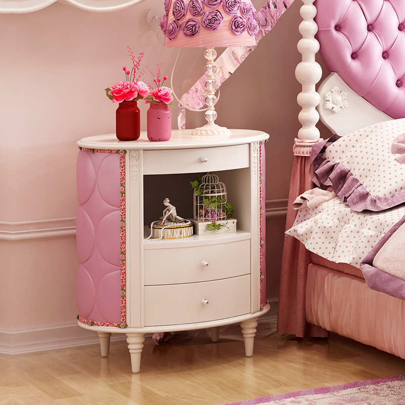 拉菲伯爵床头柜实木床头柜公主法式床头柜欧式床头柜床边柜法式雕花储