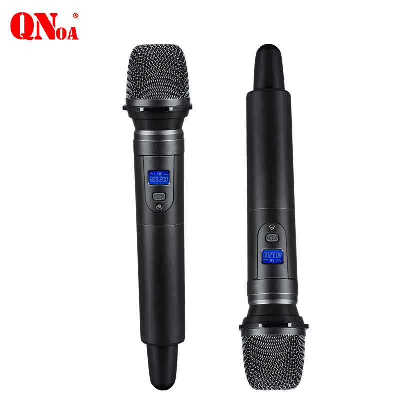 QNOA 启诺QN-MW269E 无线话筒专业会议手持麦克风 黑 套