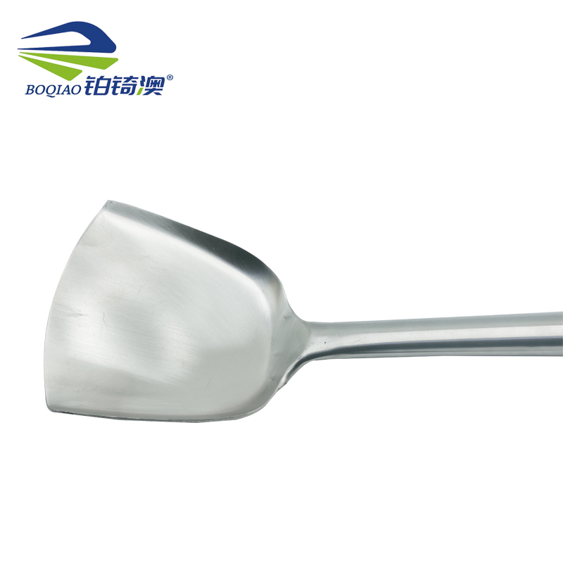 铂锜澳不锈钢木柄铲子高清大图