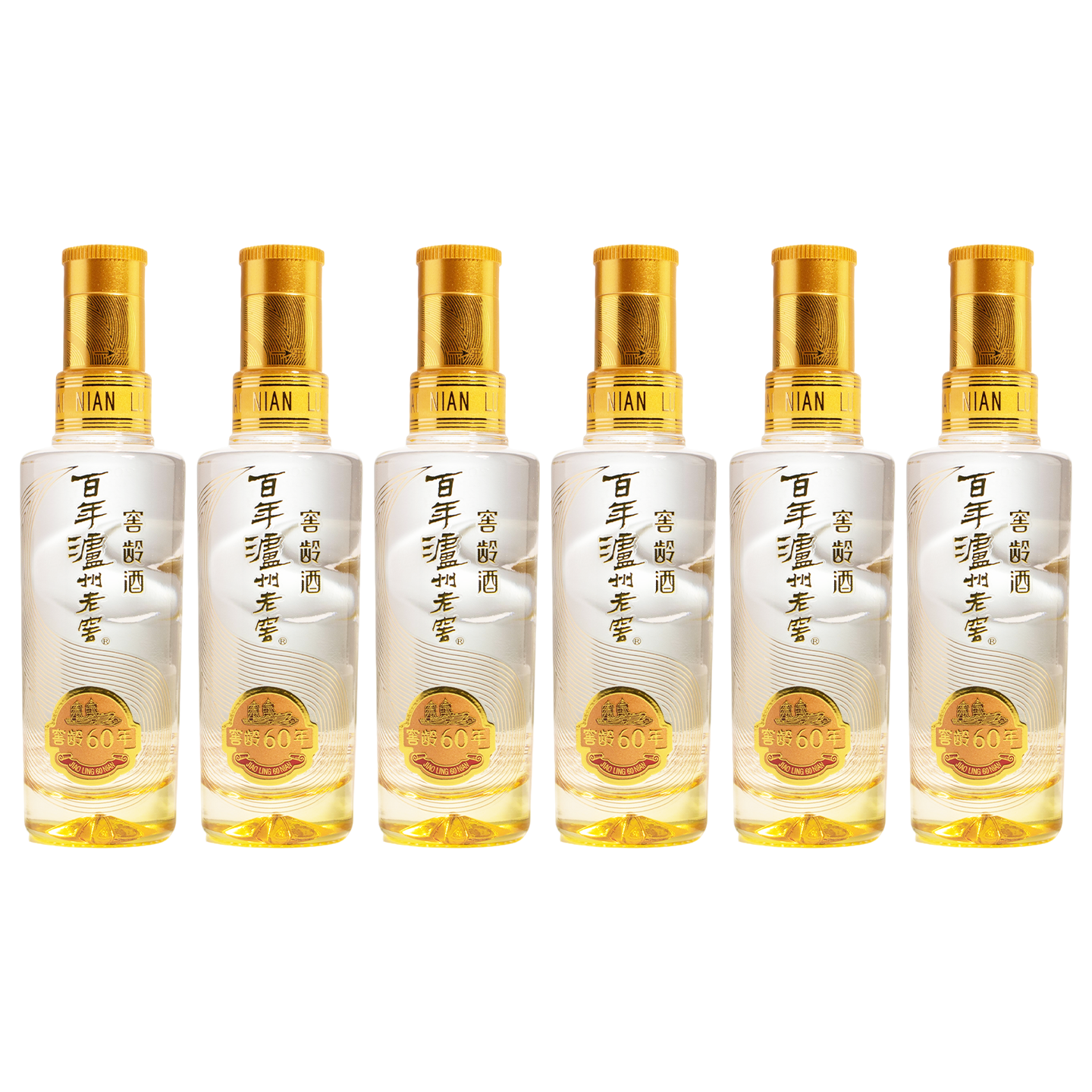 泸州老窖 百年老窖 窖龄60年52度100ml*12 浓香型白酒