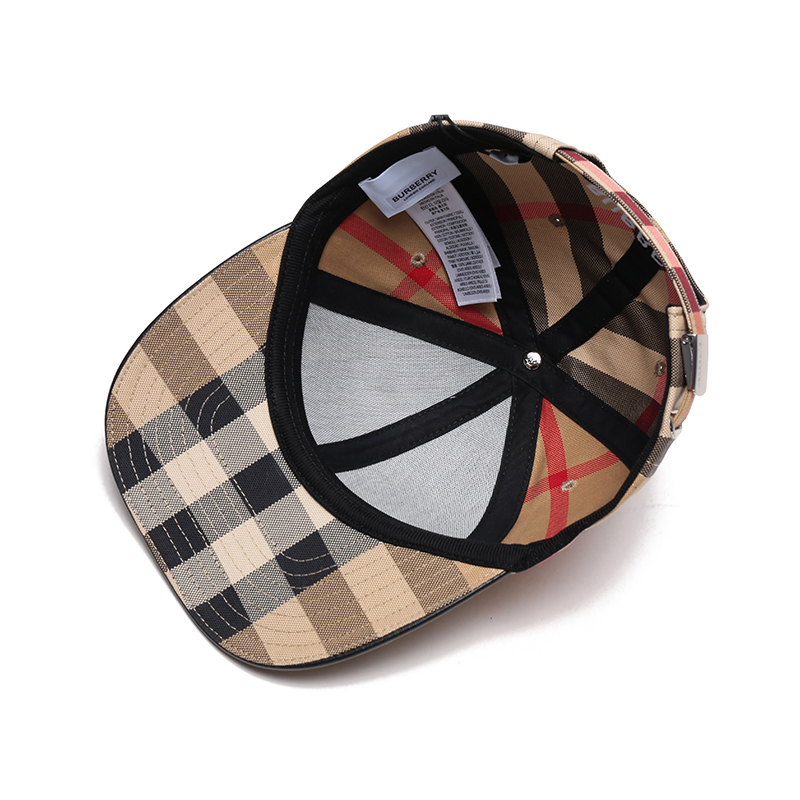 博柏利burberry男女通用款棉质帽子棒球帽鸭舌帽8056076