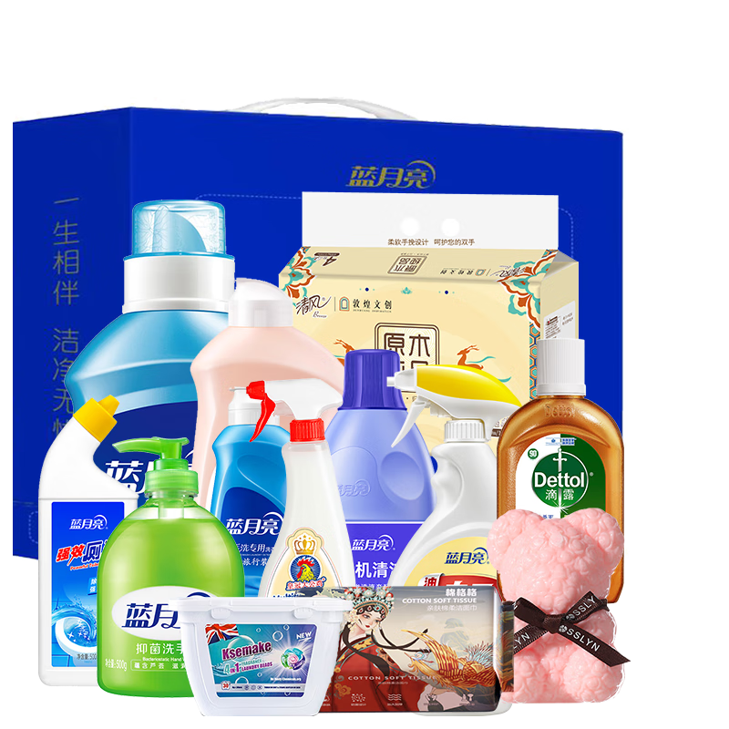 蓝月亮家庭清洁13件套LYL241015005洗衣用品