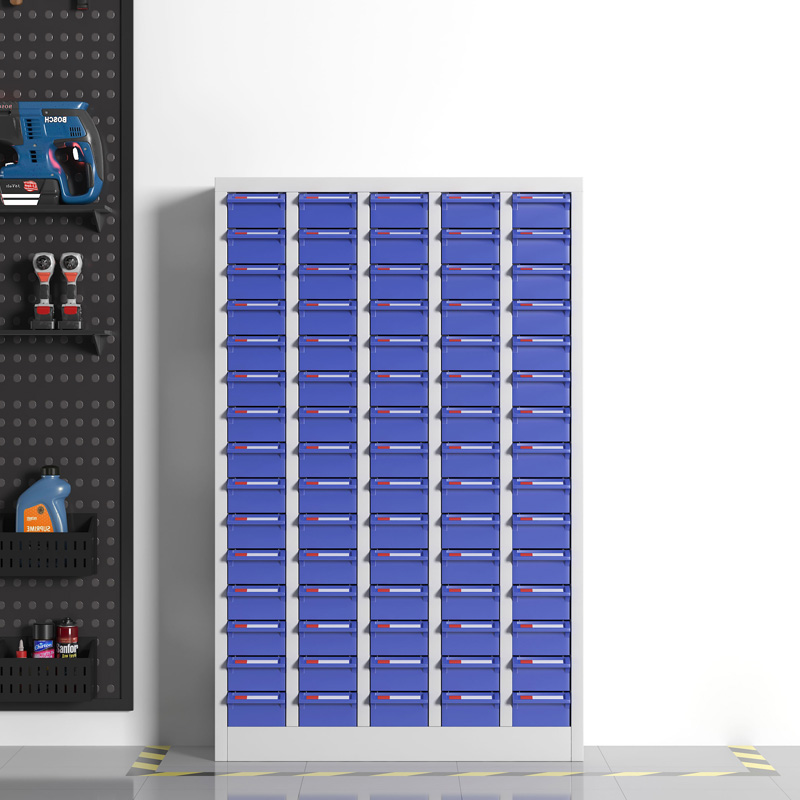 臻远 ZYLJG-W16 零件柜 75抽蓝色无门小号 650*220*885高清大图