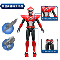 迷你特工队X玩具儿童金刚变形机器人玩具男孩节日礼物儿童卡通周边 特工战士赛米8614