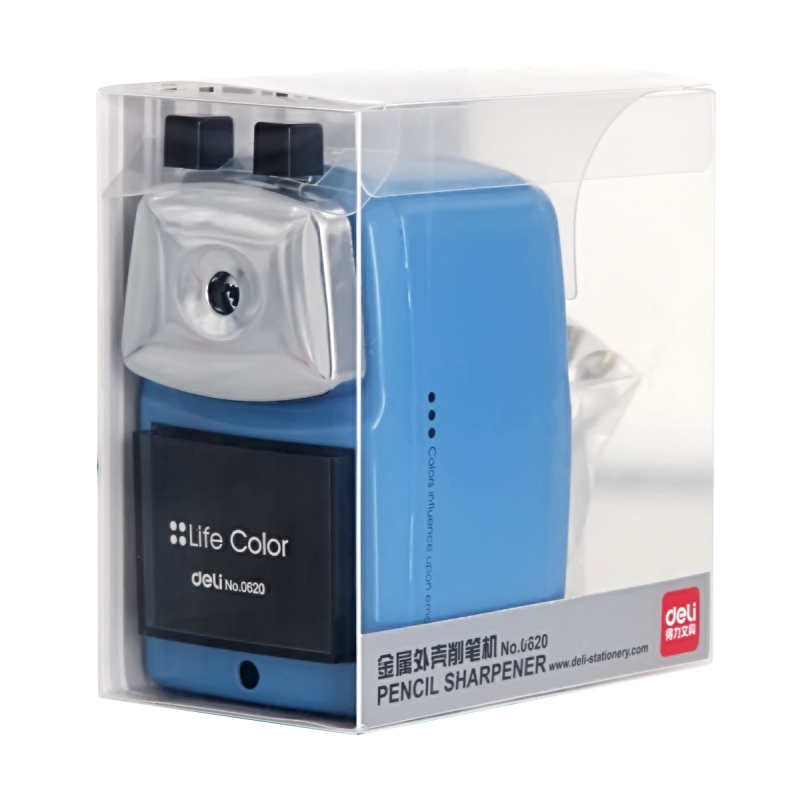 得力(deli) 0615 小屋削笔器 颜色随机