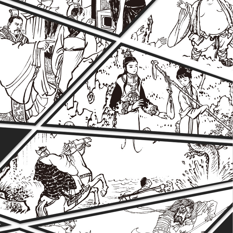 2400图四大名著连环画 [正版]2400图四大名著连环画小人书全套小学生