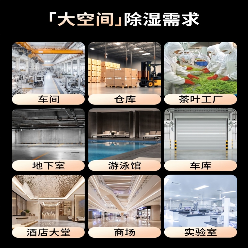 办公伙伴除湿机高效除湿运行智能控湿省电设计办公家用两用高清大图