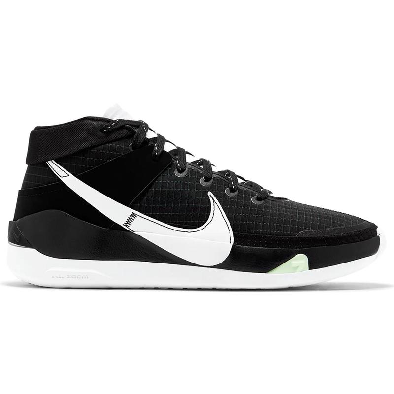 [限量]nike耐克kd 13 杜兰特 黑白双拼 男士篮球鞋 缓震耐磨 舒适透气