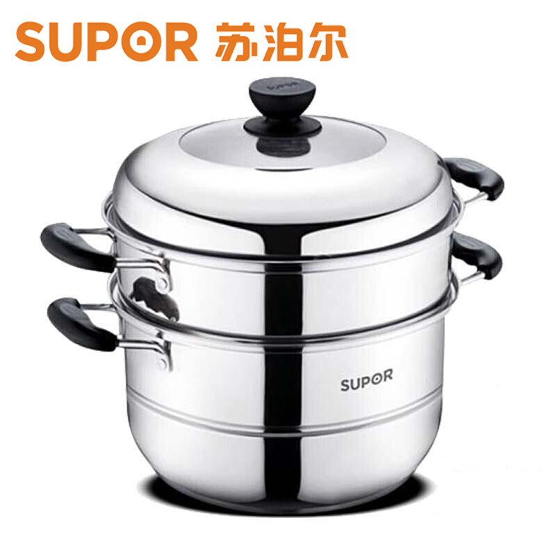 苏泊尔(SUPOR)易存储双层复底蒸锅SZ28C1