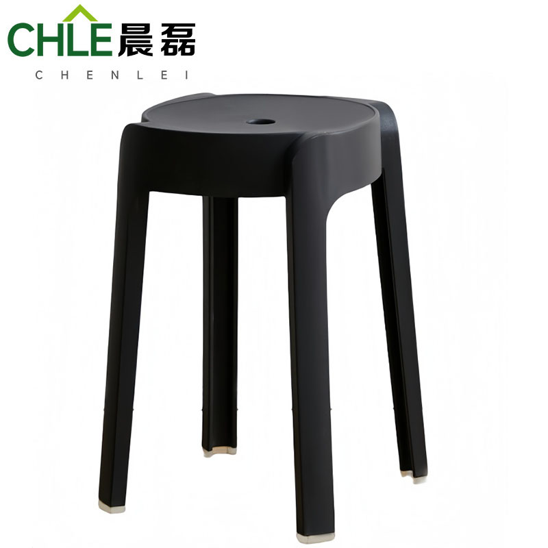 晨磊 塑料凳 A03(黑色) 个高清大图