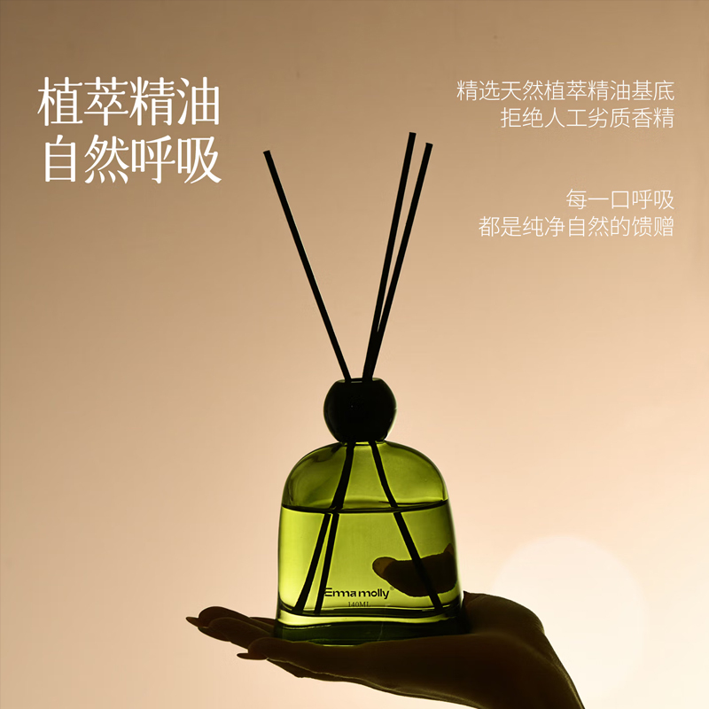 艾玛莫莉QYMX25FW004 栖野漫想无火香薰140ml(凛峦绿柚)高清大图