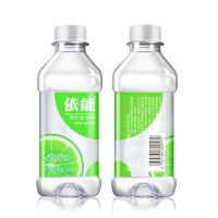 依能青柠味无糖无汽弱碱性苏打水350ml*6瓶饮用水小瓶水