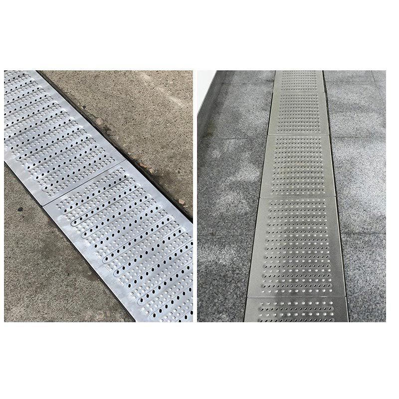 萃姿尔(TRESOR) 304不锈钢地沟盖板排水沟厨房格栅雨水篦子580*330mm一块(加筋)