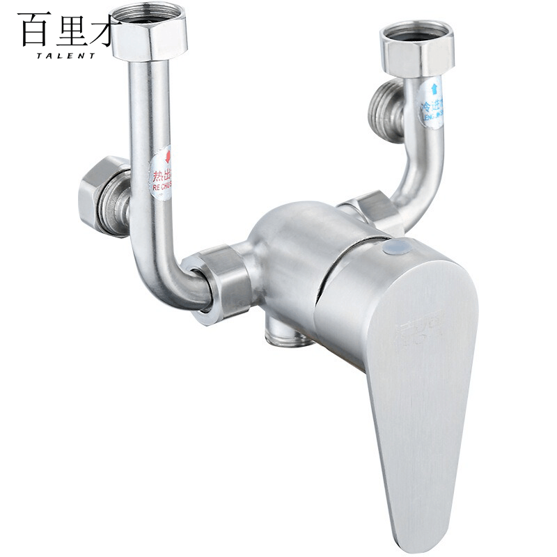 百里才 热水器U型混水阀 合金 个图片