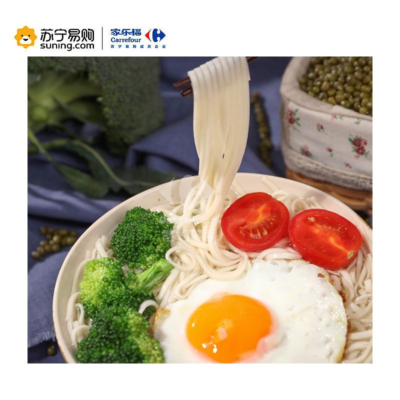 陈克明 强力绿豆挂面 1000g/卷