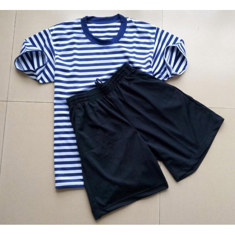 海军体能训练服体能服套装海作训服T恤运动短袖短裤