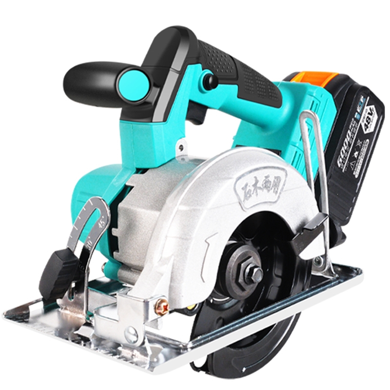 阿斯卡利无刷力工锂电电锯充电木工手提锯多功能电圆锯切割机旗舰
