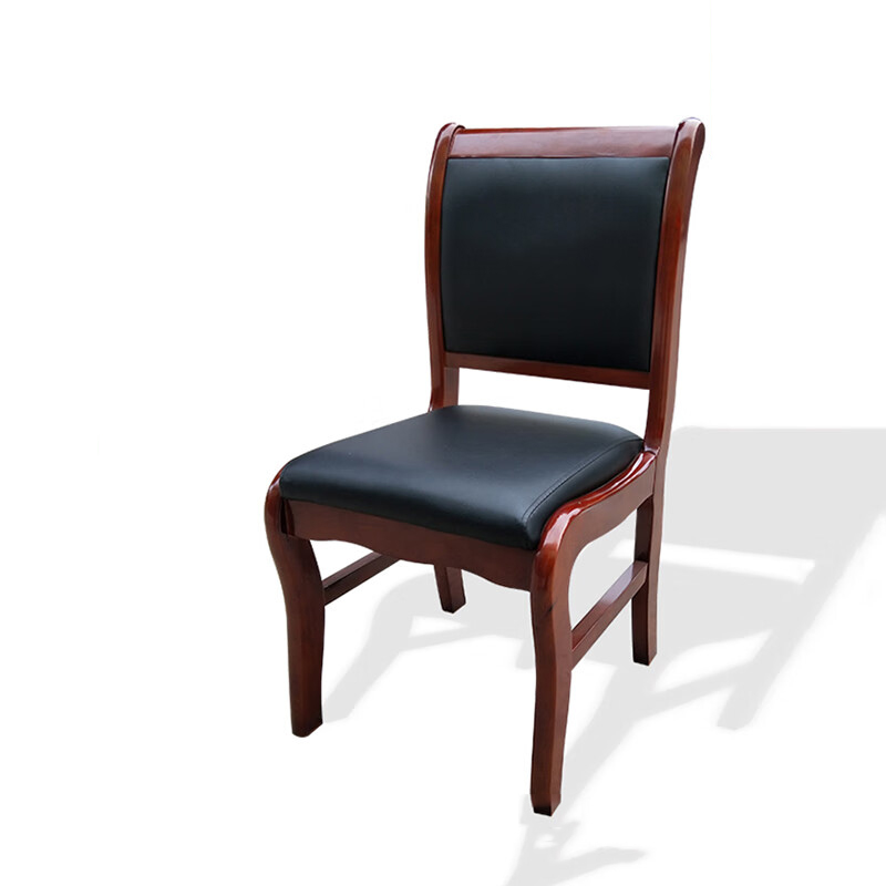 铭威盾会议椅皮面靠背椅无扶手常规款高清大图