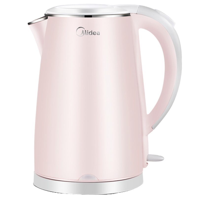 美的(Midea)电热水壶MK-HJ1705B烧水壶热水壶家用1.7L容量电水壶电热壶开水壶暖水壶自动断电电热烧水壶