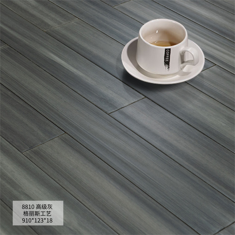 定做实木地板大自然原木番龙眼锁扣灰色天然圆盘豆家用