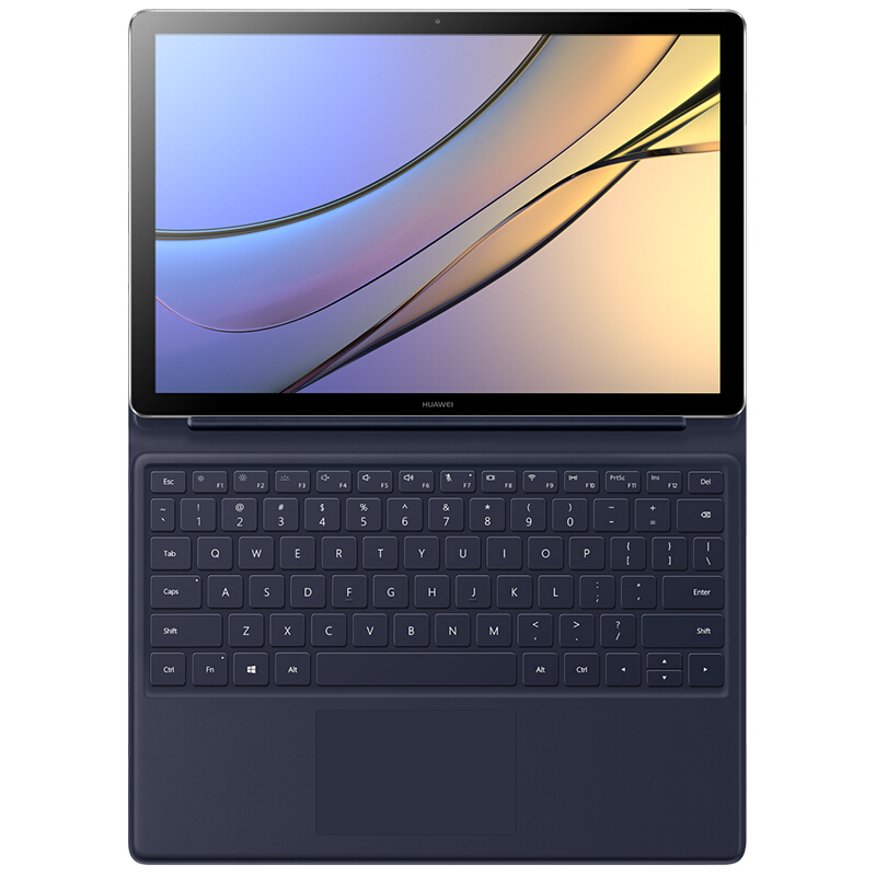 华为(HUAWEI) MateBook E 12英寸平板电脑笔记本二合一(i5-7Y54 8G 256GB固态 内含扩展坞 2K高清屏 含正版office 钛银灰)